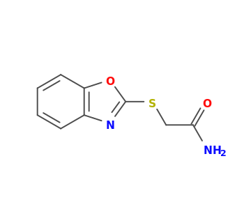 2 1 3 Benzoxazol 2 Ylsulfanyl Acetamide