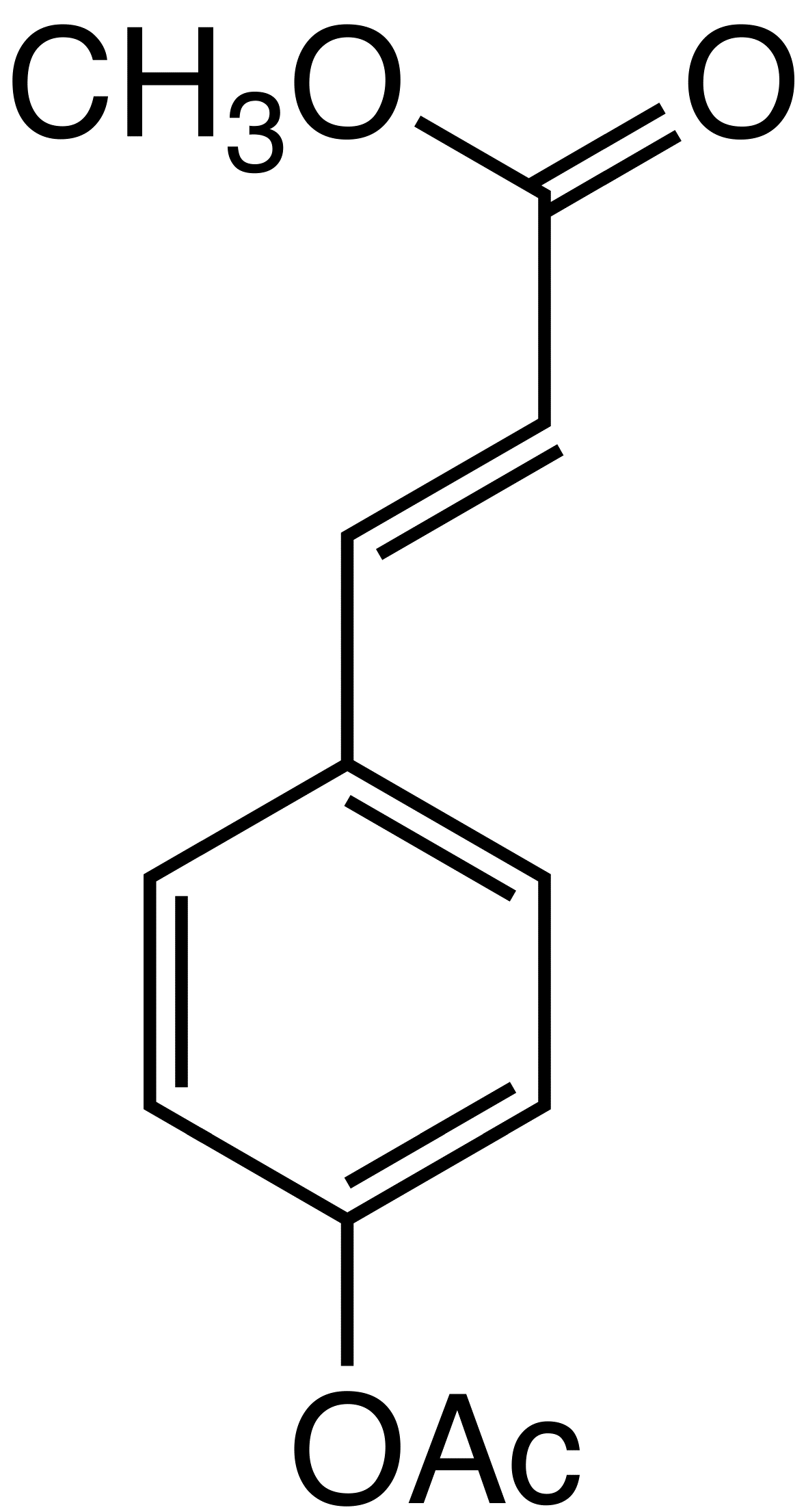 Methyl 4-acetoxycinnamate image