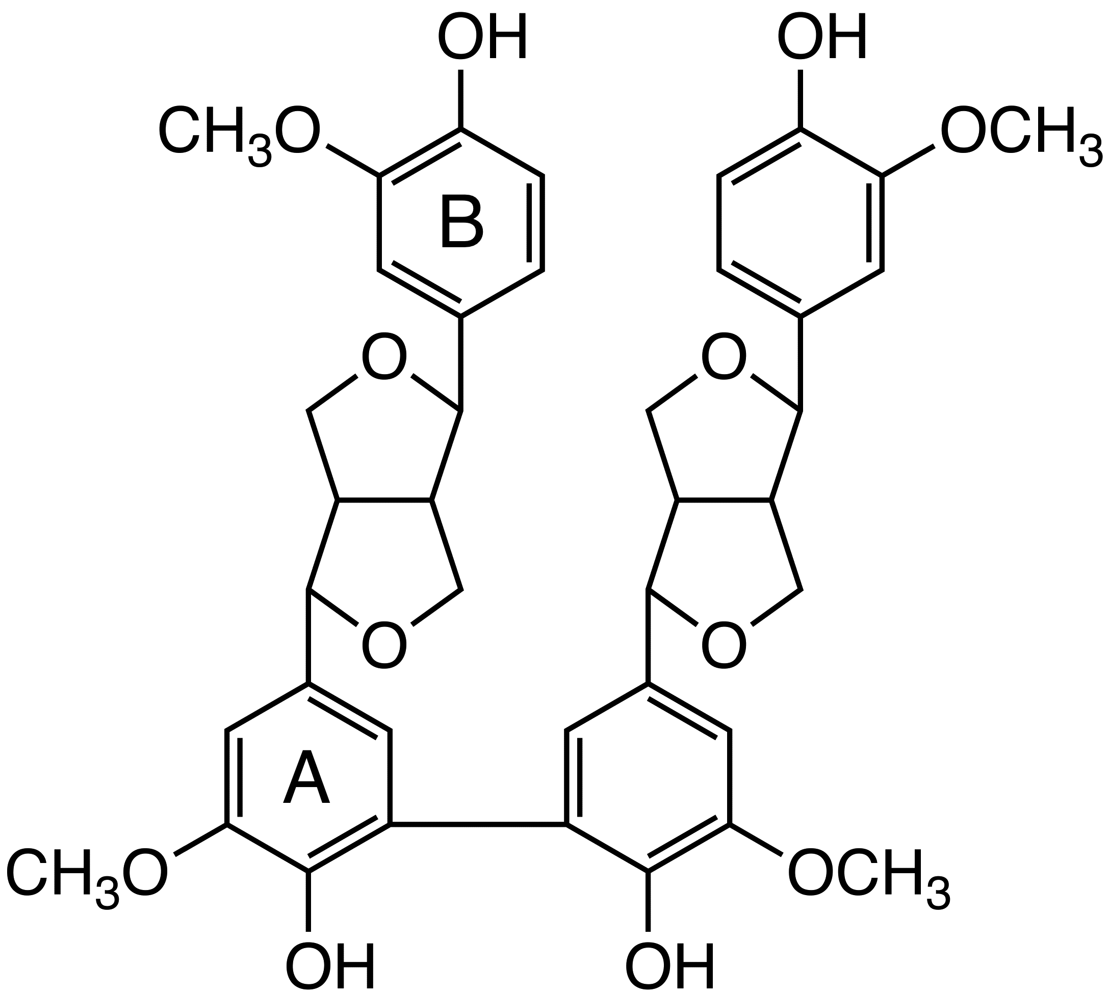Pinoresinol Biphenyl image