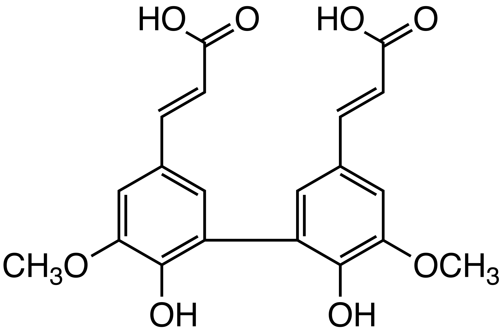 5-5, Dehydrodiferulic Acid image